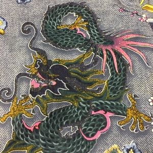 Escada Dragon Tatoo Pants